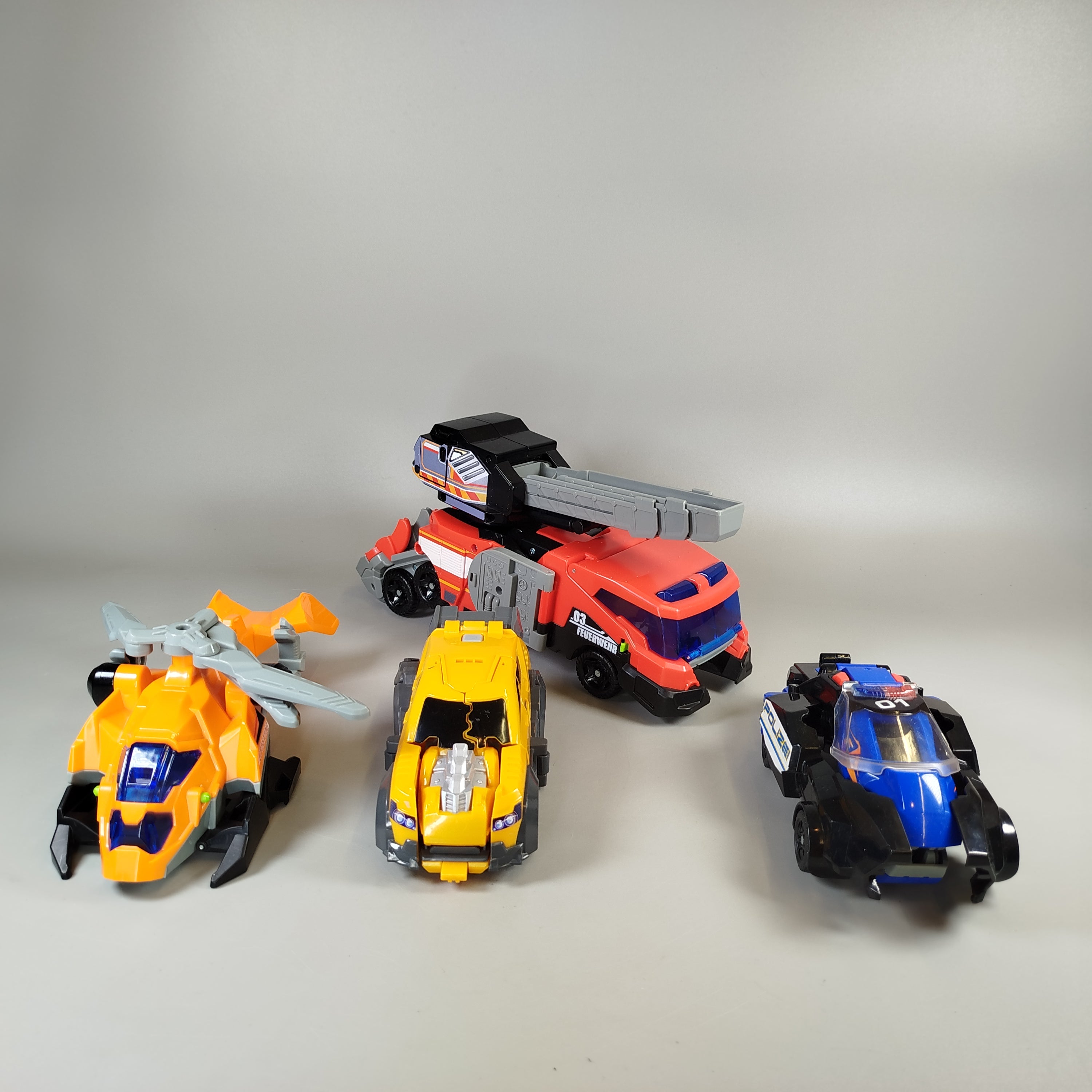 VTech Switch & Go Dinos Set von 4 Fahrzeug-Dinos, wie neu